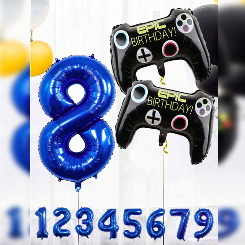 Gaming Accessories For Room - مجموعة مستلزمات حفلات ألعاب الفيديو مكونة
