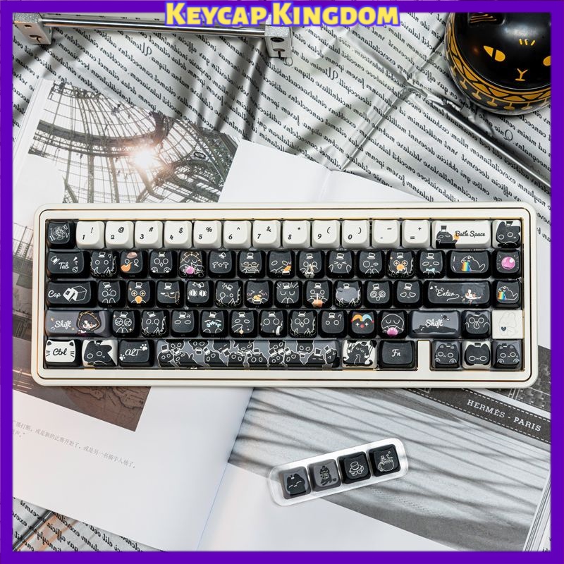 Gaming Accessories Aesthetic - أغطية مفاتيح أنمي ميكانيكية مخصصة من
