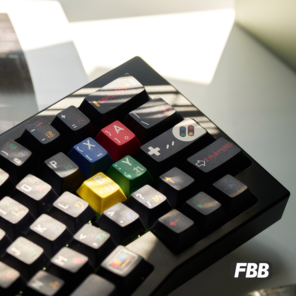 FBB أغطية المفاتيح SFC 1990 17 - مراجعة Gaming Accessories Aesthetic وسعره