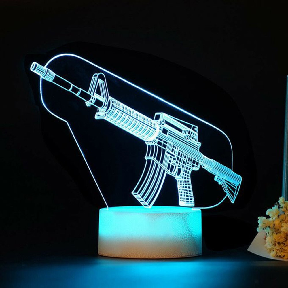 لعبة بندقية ثلاثية الأبعاد Led - مراجعة Accessories For Your Gaming Room وسعره