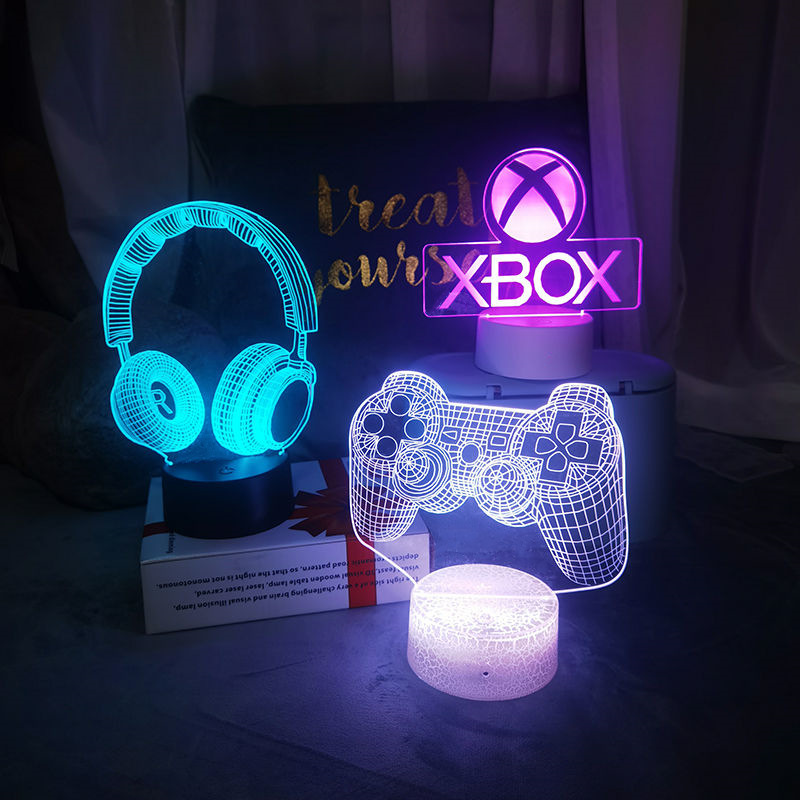 مصباح، إضاءة ليلية، مصباح طاول - مراجعة Accessories For Your Gaming Room وسعره